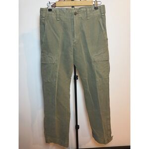 Mason's Ice Breaker Rescue Troops Cargo Pants Olive Green Men's 34x31 Zip Ankle